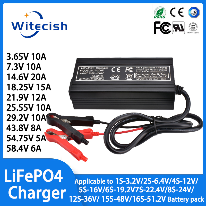 Зарядное устройство LiFepo4 3, – обзор и цена 84V 20A Smart Charger