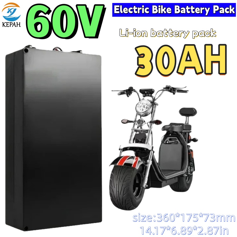 Новая литиевая батарея 60В 20А – обзор и цена 60V 50Ah Electric Scooter Battery
